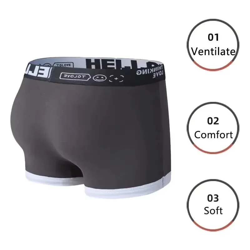 Men's Underwear Cotton Underwe – Boxer Brief Pack Cotton recenzja i cena
