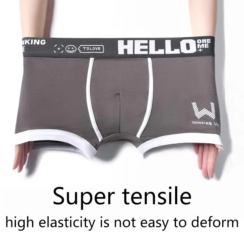 Men's Underwear Cotton Underwe – Boxer Brief Pack Cotton recenzja i cena