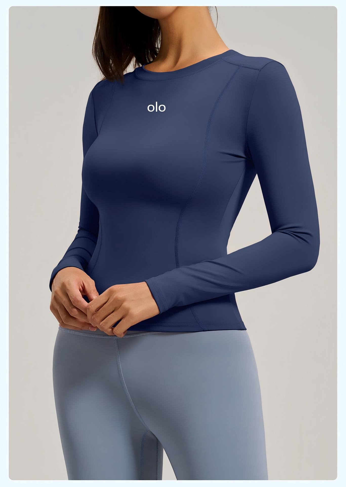 Women's round-neck fitted tigh – T Shirt Tight Fit recenzja i cena