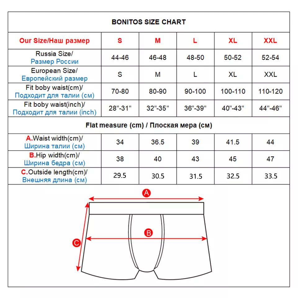 6pcs White Men Panties Cotton  – Boxer Brief Pack Cotton recenzja i cena