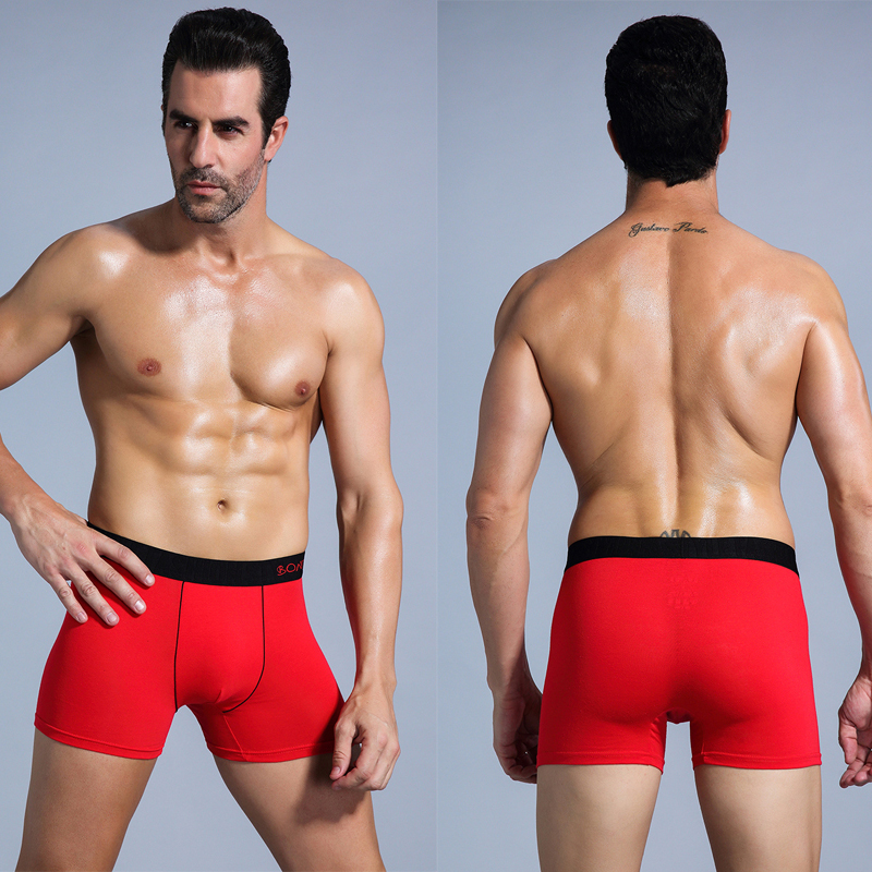 6pcs White Men Panties Cotton  – Boxer Brief Pack Cotton recenzja i cena