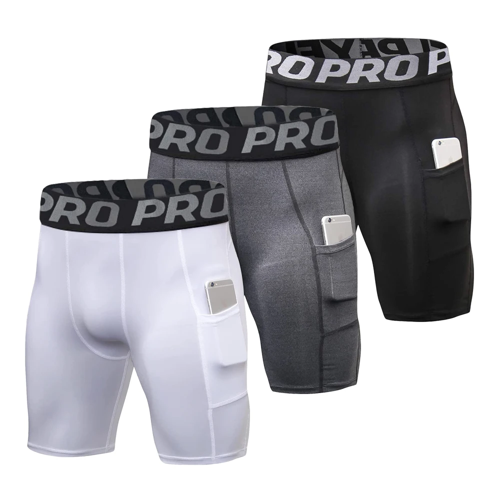 Mens Gym Shorts with Pockets W – Compression Shorts Athletes recenzja i cena