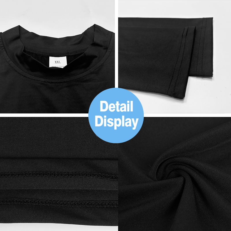 Men's Running Turtleneck Quick – T Shirt Tight Fit recenzja i cena