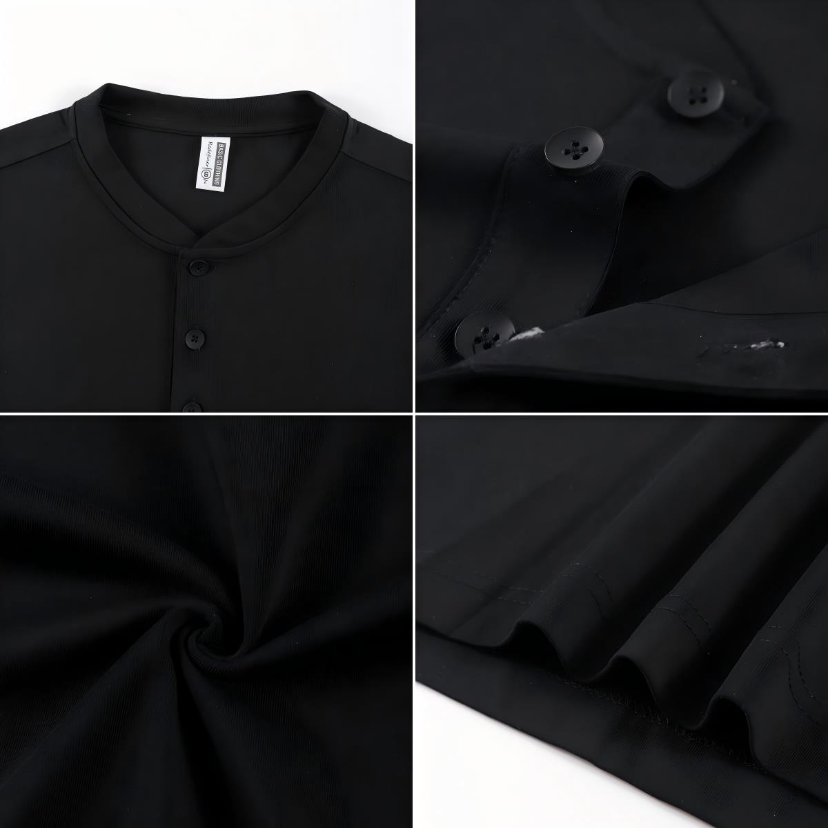 2026 NEW Solid Cotton Henley S – Undershirt Crew Neck recenzja i cena