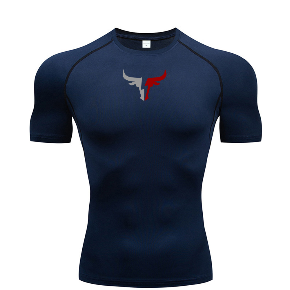 Men's bull head compression T- – T Shirt Tight Fit recenzja i cena