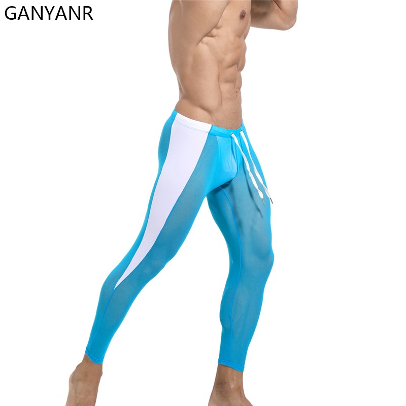 GANYANR Running Tights Men Com – Compression Long Pant recenzja i cena