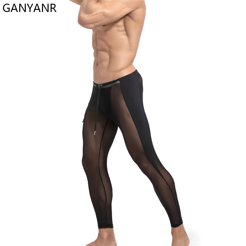 GANYANR Running Tights Men Com – Compression Long Pant recenzja i cena