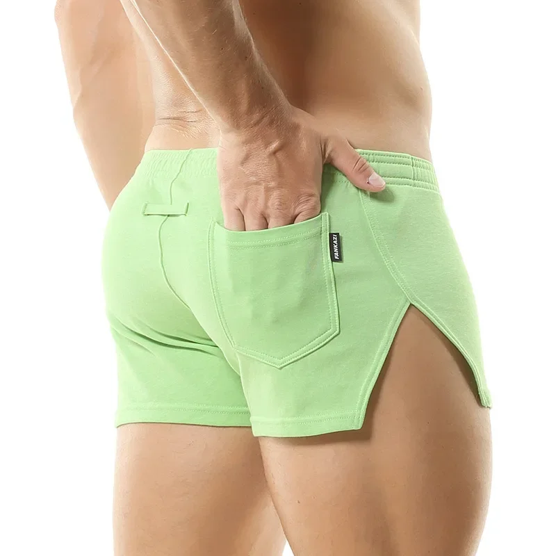 Men's Casual Shorts Solid Colo – Trunk Breathable Men recenzja i cena