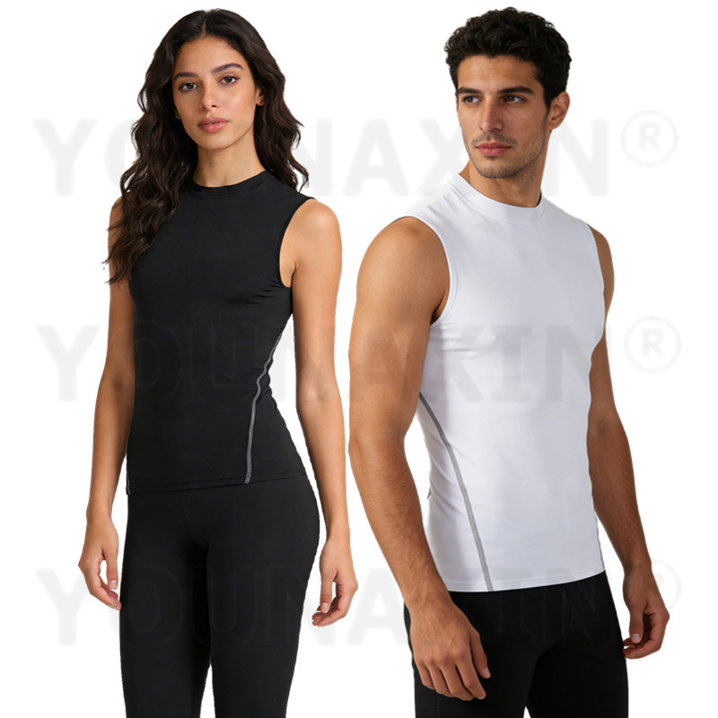 YOUNAXIN Unisex Sleeveless Com – Base Layer Top recenzja i cena
