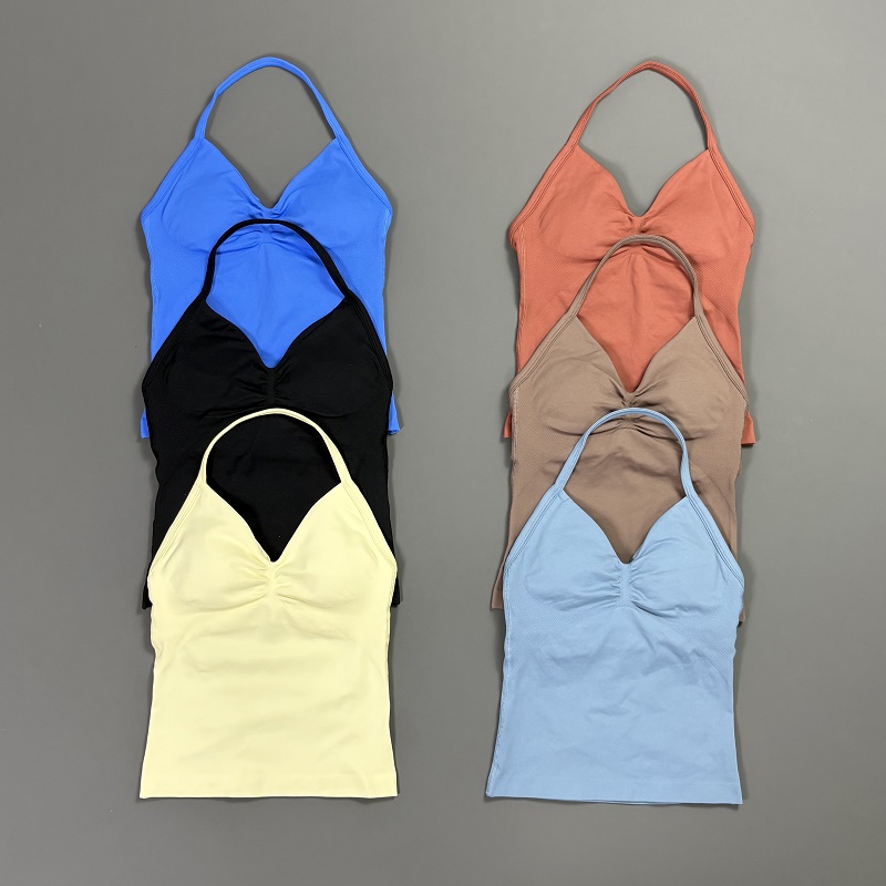 Sports Tank Top Women Halter V – Suspender Tank Top recenzja i cena