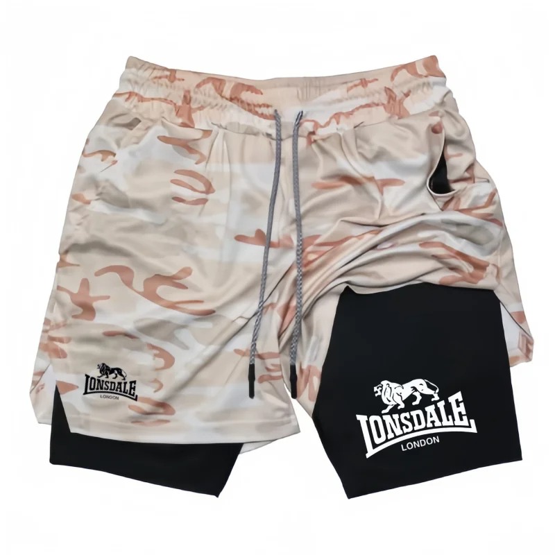 Print 2 in 1 Running Shorts fo – Compression Shorts Athletes recenzja i cena