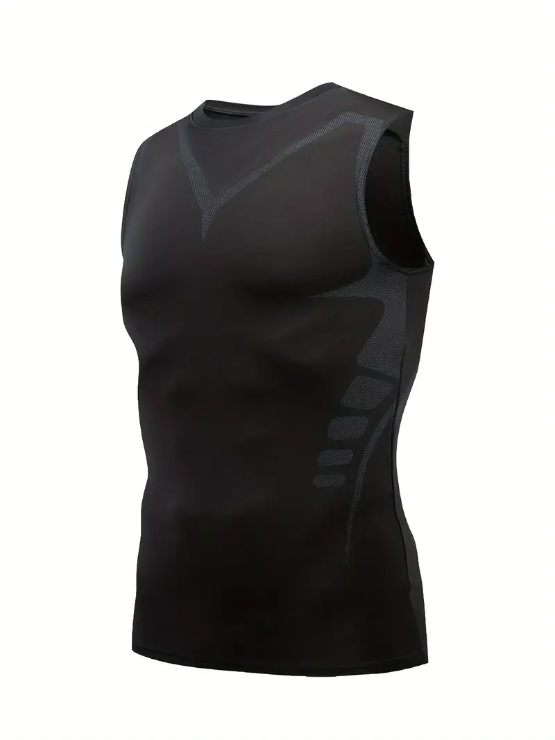 Men's Tight Vest Compression S – T Shirt Tight Fit recenzja i cena