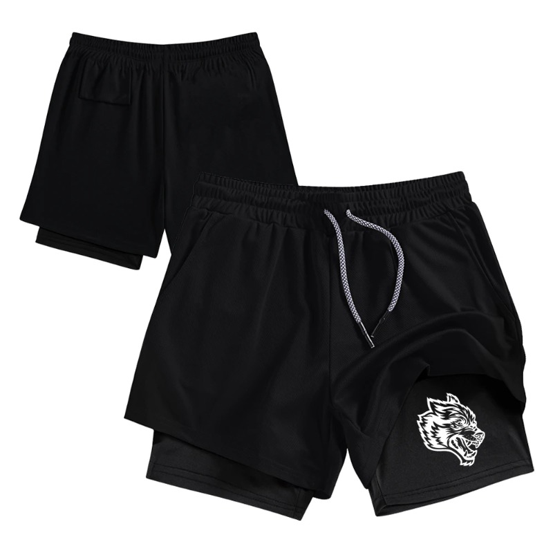 Streetwear Men's Double Layer  – Compression Shorts Athletes recenzja i cena