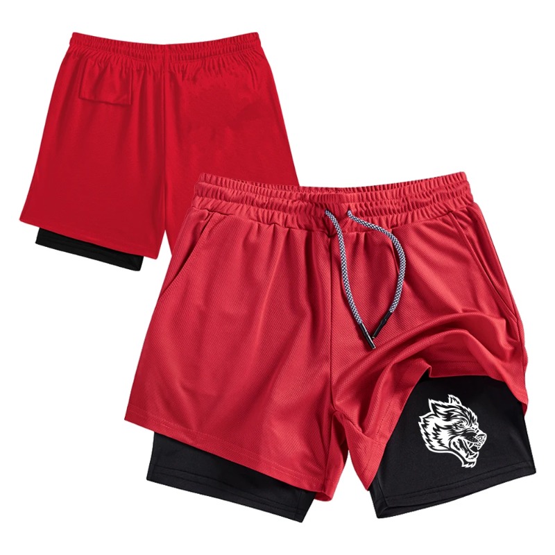 Streetwear Men's Double Layer  – Compression Shorts Athletes recenzja i cena