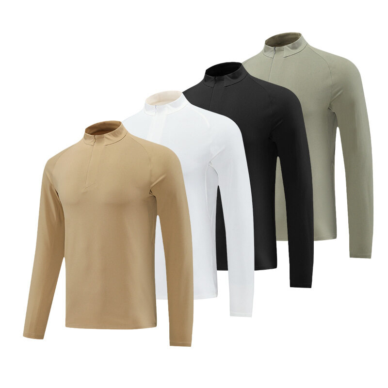 For Men's Quick-drying Long-sl – T Shirt Tight Fit recenzja i cena