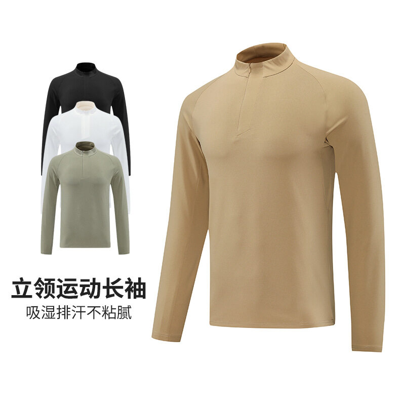 For Men's Quick-drying Long-sl – T Shirt Tight Fit recenzja i cena