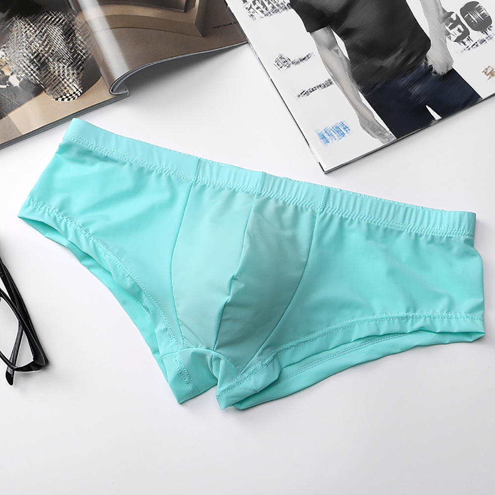 Ice Silk Underwear Boxer Brief – Trunk Breathable Men recenzja i cena