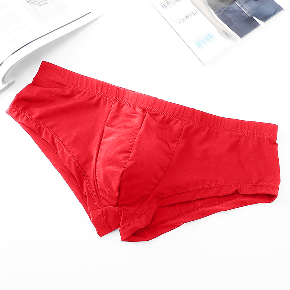 Ice Silk Underwear Boxer Brief – Trunk Breathable Men recenzja i cena