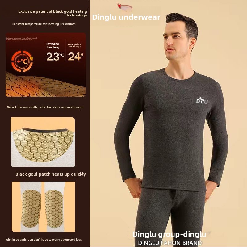 Deer Black Gold Graphene Self- – Thermal Long John recenzja i cena