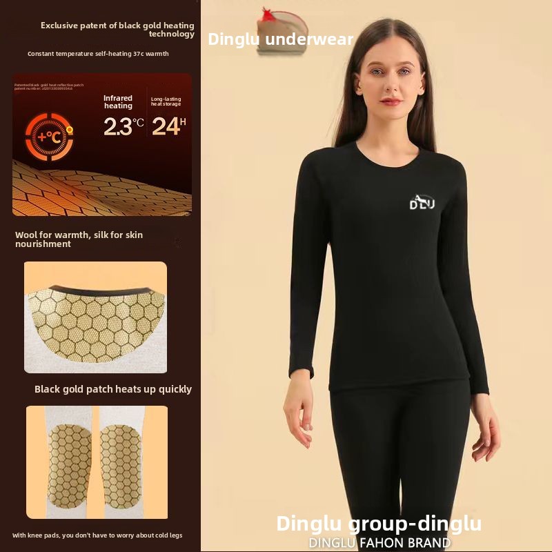 Deer Black Gold Graphene Self- – Thermal Long John recenzja i cena