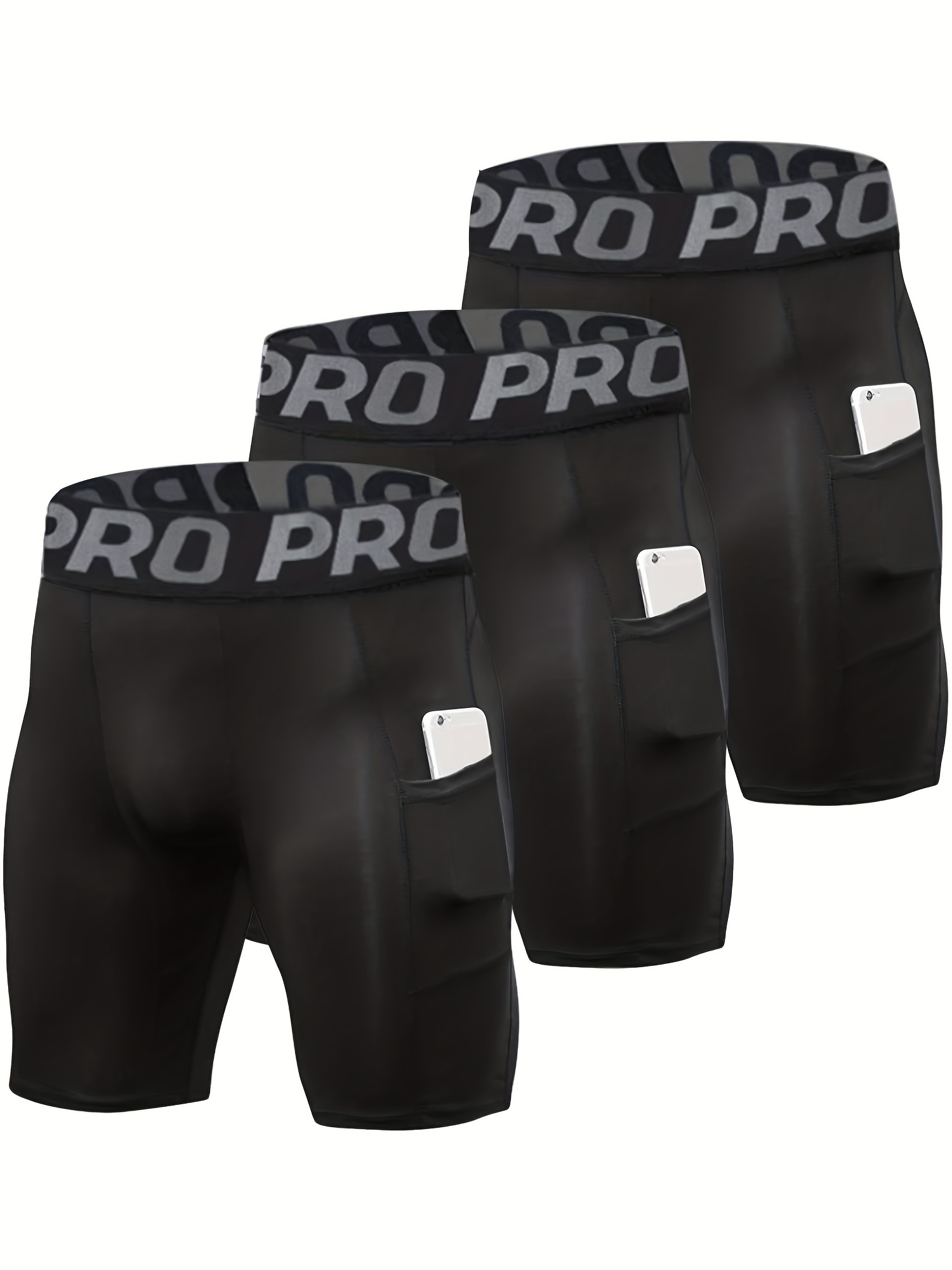 3 Pack Compression Shorts Men  – Compression Shorts Athletes recenzja i cena
