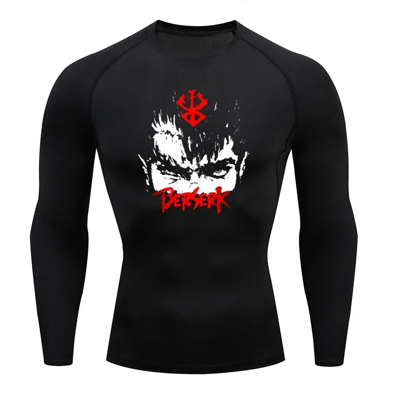Sportswear for Men Gym Anime B – T Shirt Tight Fit recenzja i cena