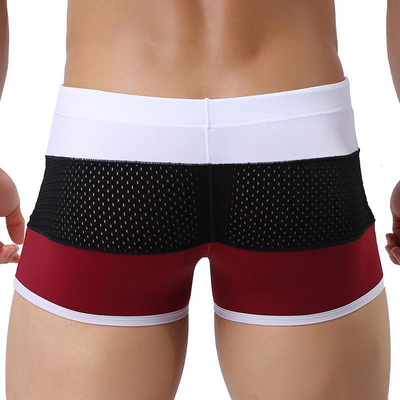 Men's 2026 Mesh Patchwork Boxe – Mesh Sport Boxer recenzja i cena