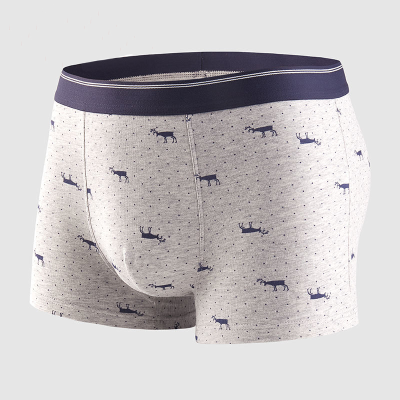 4pcs Men's Panties Sexy Shorts – Boxer Brief Pack Cotton recenzja i cena