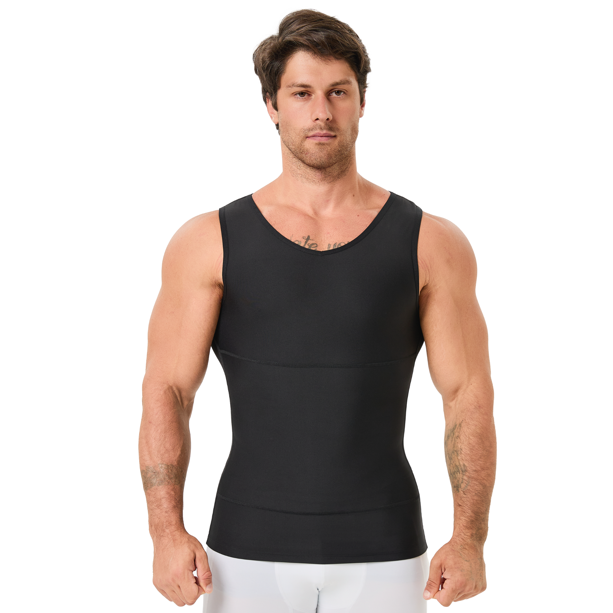 Men's V Neck Compression Shape – Undershirt Crew Neck recenzja i cena