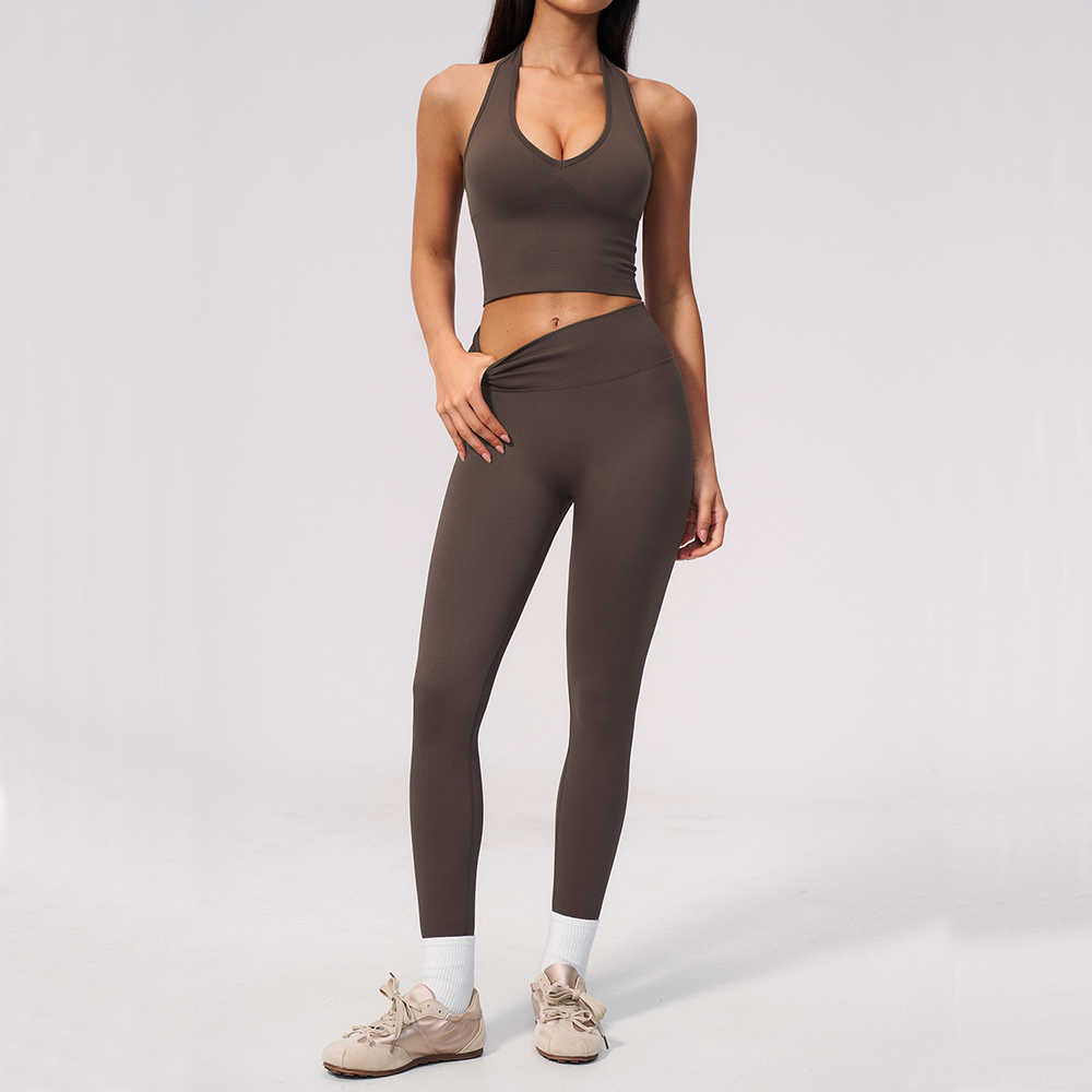 Seamless Yoga Suit 2PCS Women  – Compression Shorts Athletes recenzja i cena