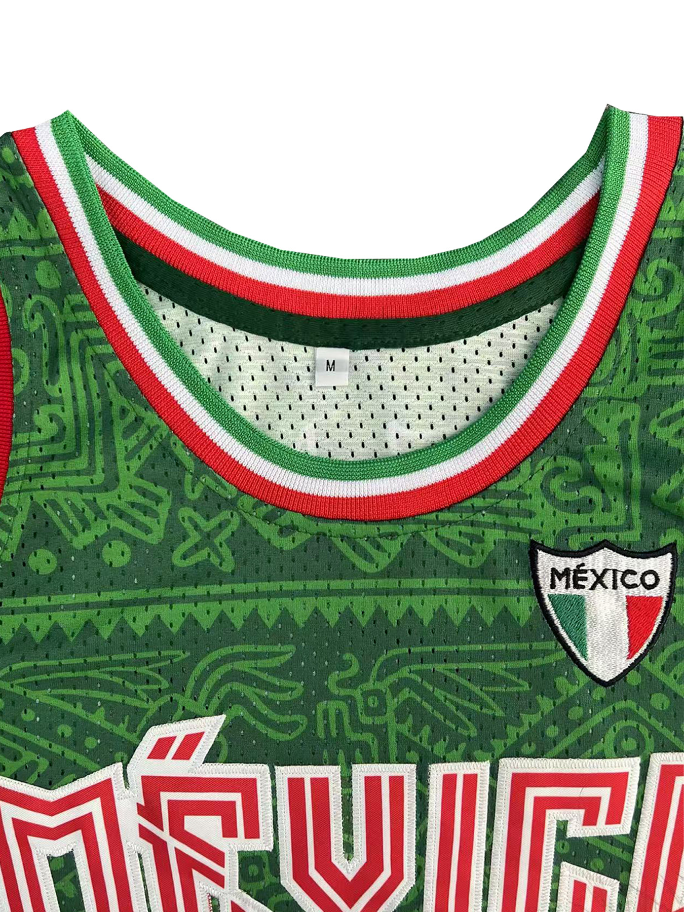 Mexico Embroidered Basketball  – Sleeveless Undershirt recenzja i cena