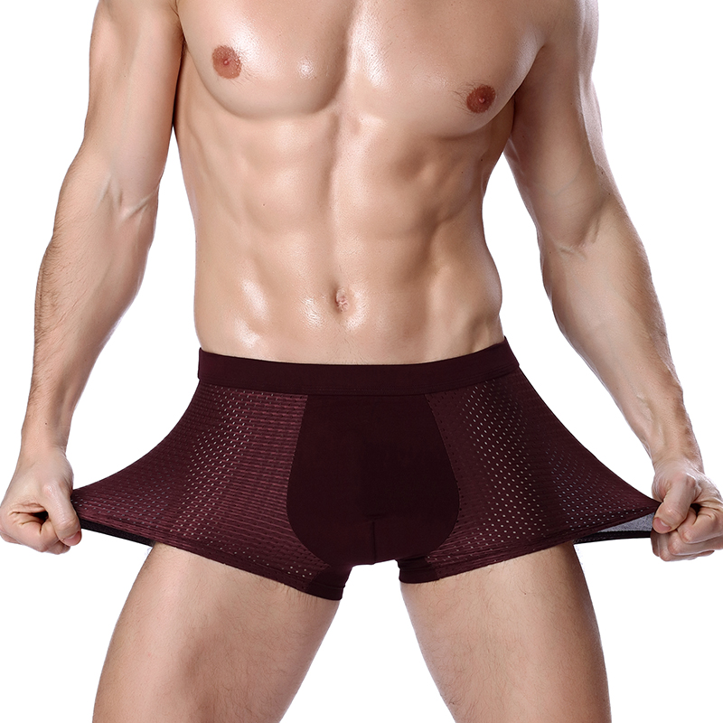 L-8XL Plus Banboo Fiber Men Un – Boxer Shorts Modal recenzja i cena