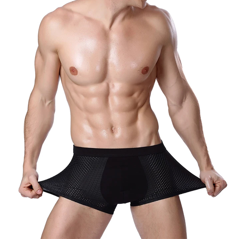 L-8XL Plus Banboo Fiber Men Un – Boxer Shorts Modal recenzja i cena