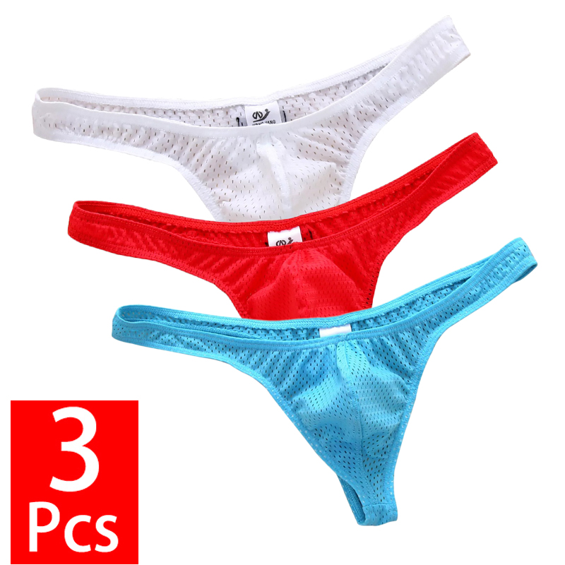 3PCS/Lot Men G-string And Thon – Multi Pack Underwear recenzja i cena