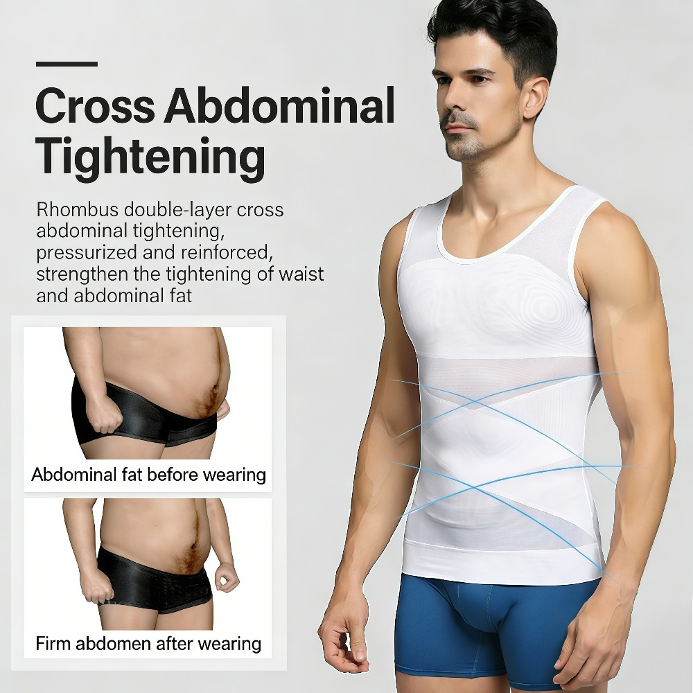 Sleeveless Body Shaper Vest fo – Sleeveless Undershirt recenzja i cena