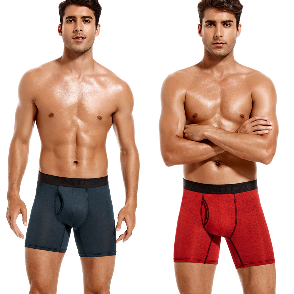 Men's Panties Front Open Under – Boxer Shorts Modal recenzja i cena