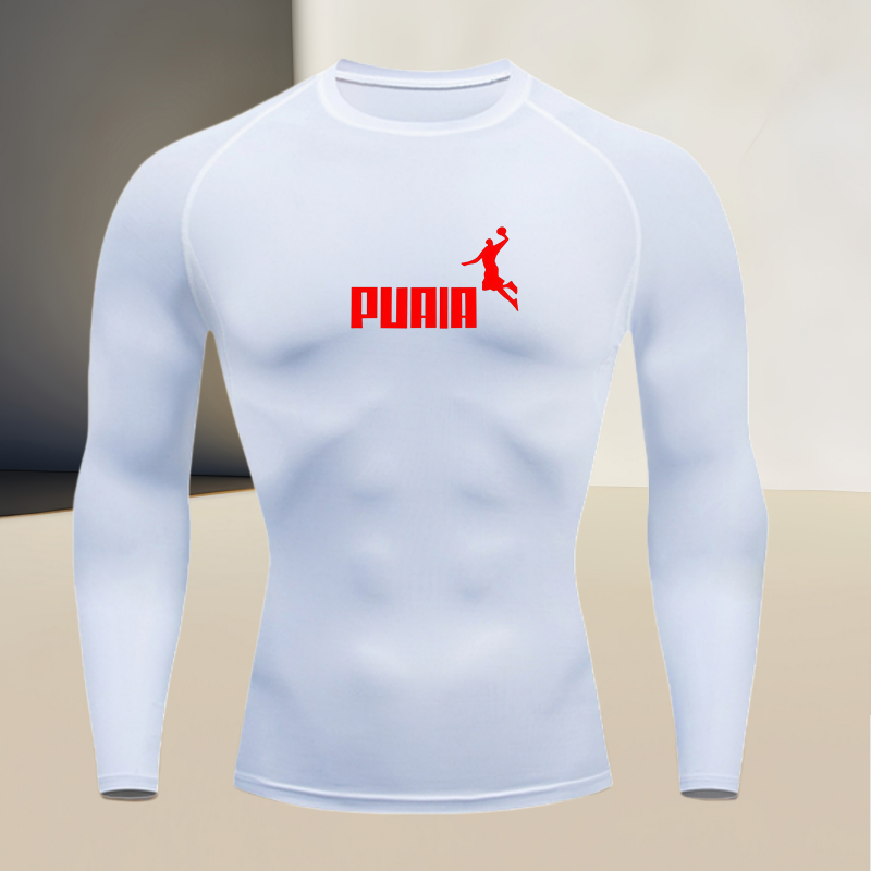 Men's long sleeved round neck  – T Shirt Tight Fit recenzja i cena
