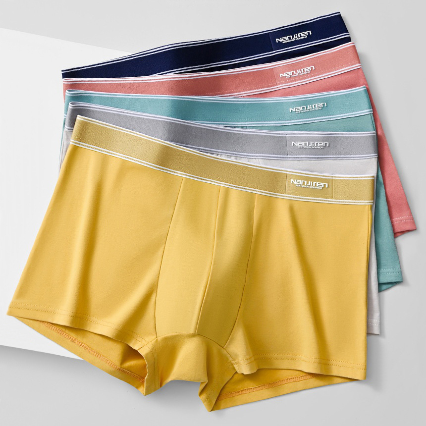 1Pcs Boxer Shorts Men's Underw – Boxer Brief Pack Cotton recenzja i cena