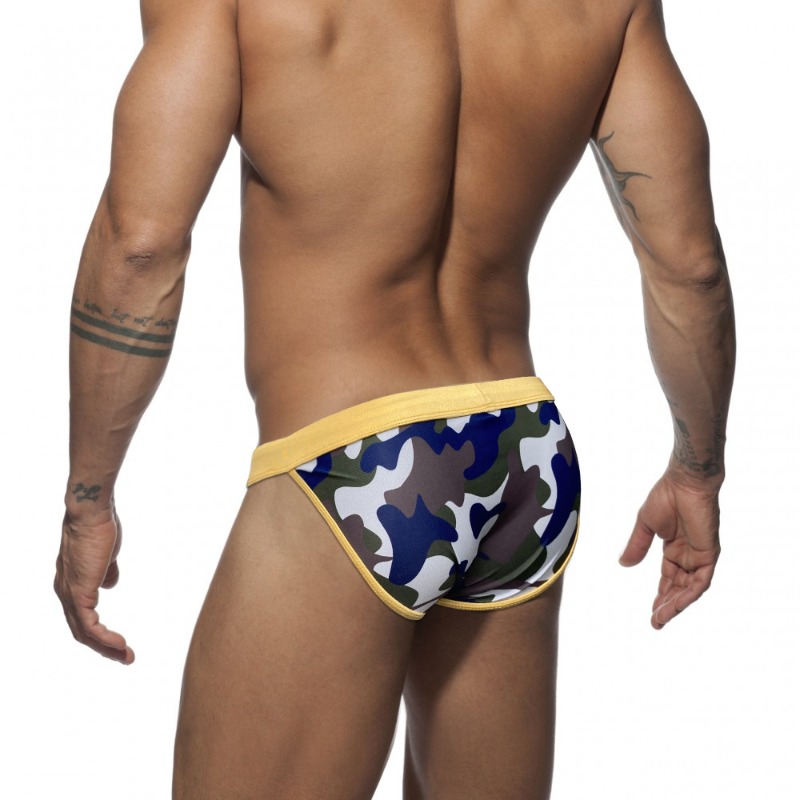 Sexy Mens Swim Briefs Camoufla – Trunk Breathable Men recenzja i cena