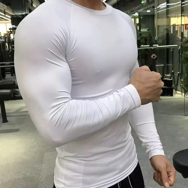 Men Sport T-shirt Quick Dry Bo – T Shirt Tight Fit recenzja i cena