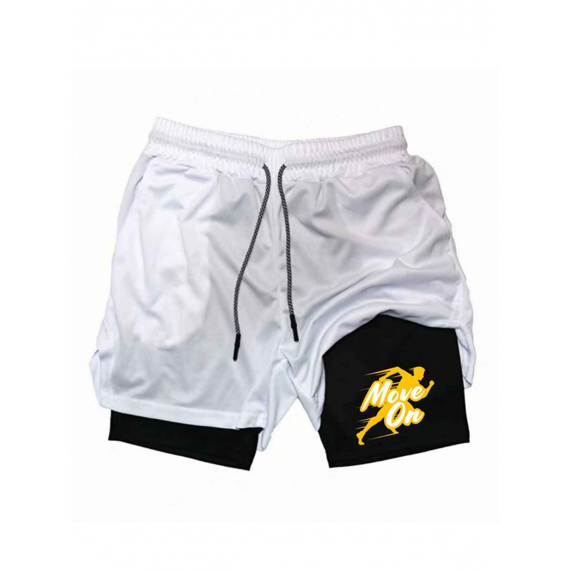 Summer Breathable Two-in-one D – Compression Shorts Athletes recenzja i cena