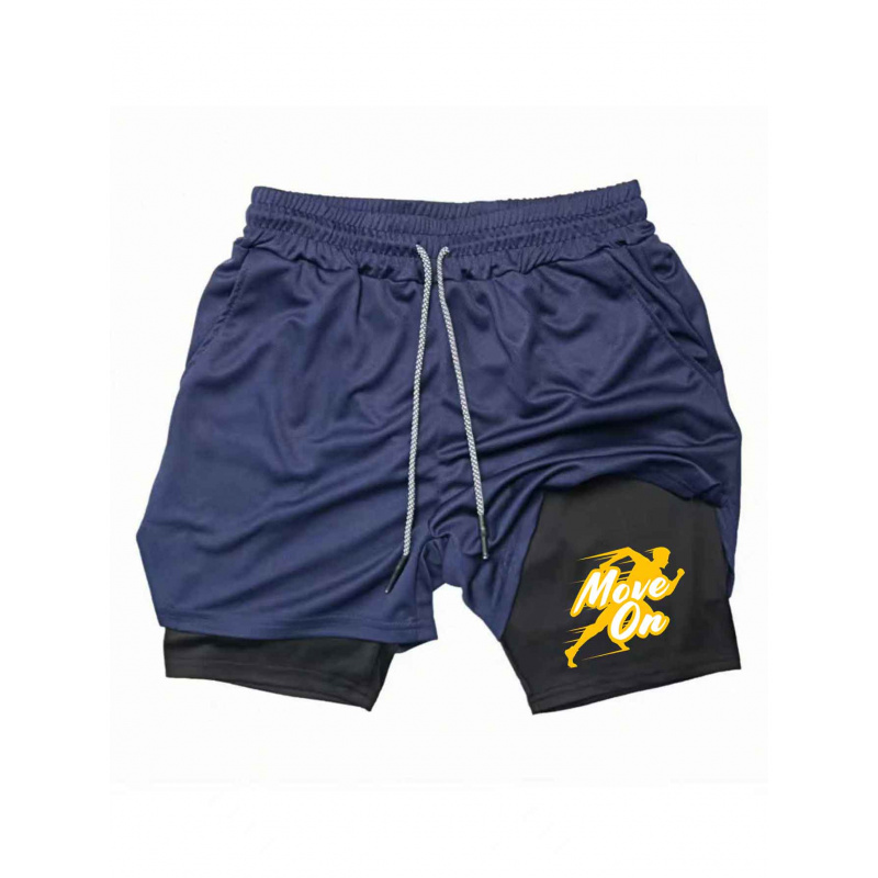 Summer Breathable Two-in-one D – Compression Shorts Athletes recenzja i cena